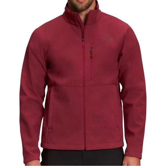 The North Face Apex Bionic Softshell Jacket Mens XL Cordovan Dark Heather